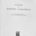 Nozioni di Diritto Canonico