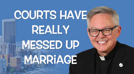 Monsignor Stuart Swetland fielded a question on June 14 from a caller who wanted him to point out that divorce need not be a sin. 