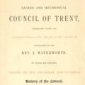 Council of Trent. 1563