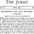 Separation and Civil Divorce, Kelly 1946