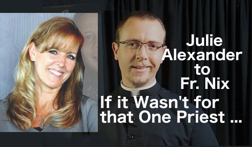 Do your diocesan priests point couples in crisis to divorce and annulment or toward reconciling? Julie Alexander says it is an atrocity when Church administrators tell a spouse in crisis that “we can help you get your annulment,” rather than directing the couple to sources that a priest knows can bring healing.
