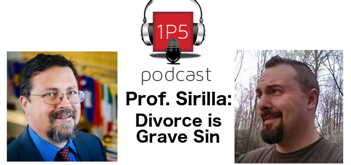 Prof. Michael Sirilla: “Divorce is a Grave Sin”