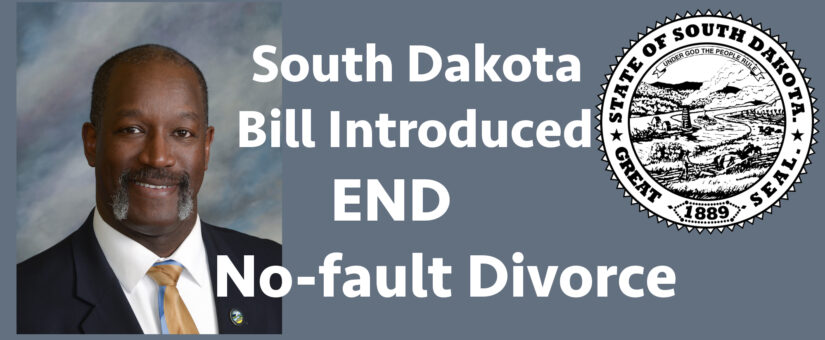 South Dakota, House Bill to End No-Fault Divorce