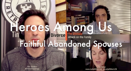 Being committed to one’s vows after being abandoned by the other is being “a living mark of shame for the wandering spouse. You are calling them constantly to repent of the evil they have done to you” says David Gordon.