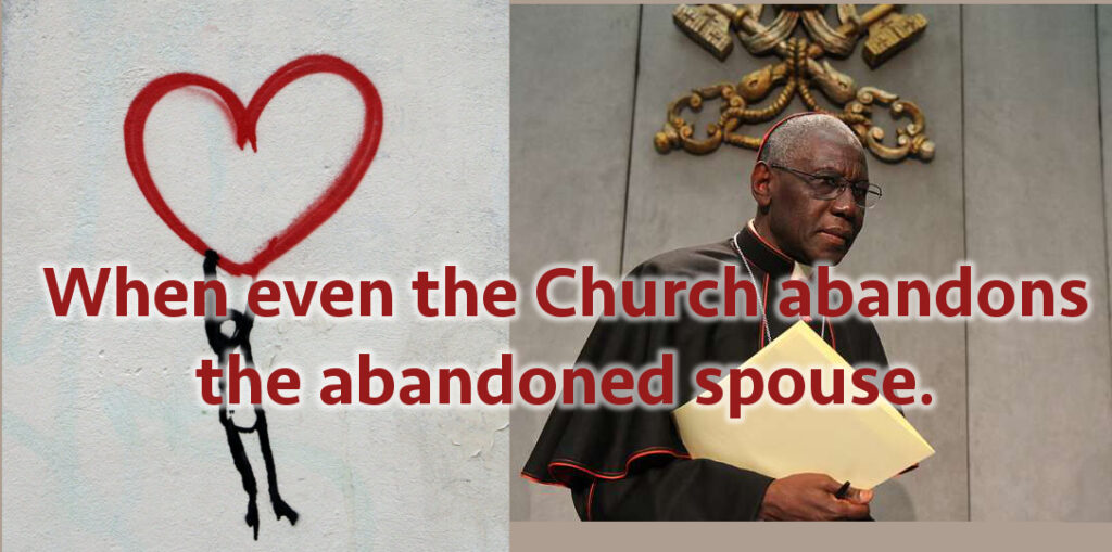 When the Church abandons the Abandoned Spouse