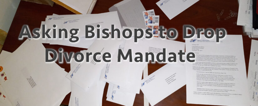 Ask Bishops to Drop Divorce Mandate