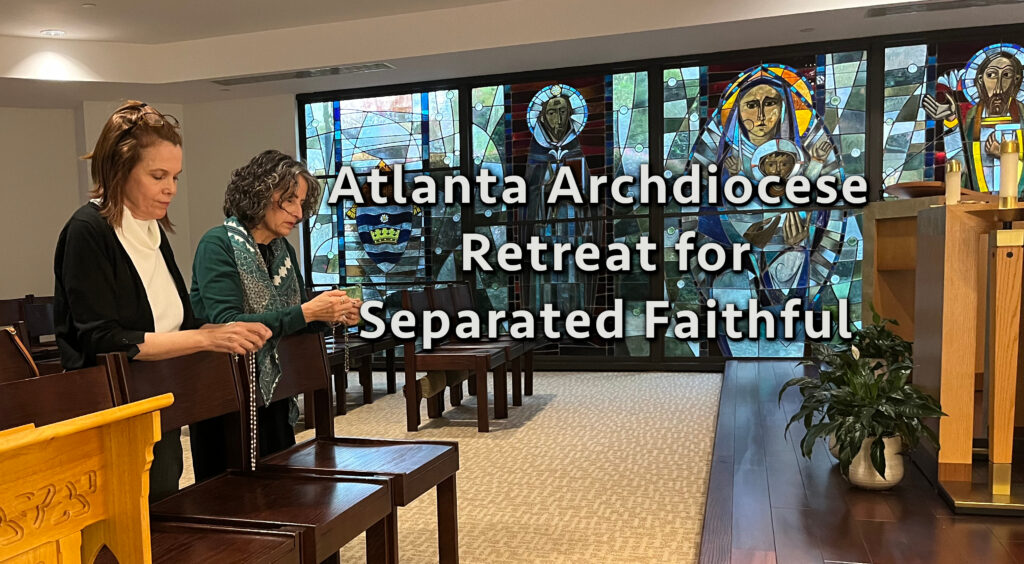 From Nov. 13-15, the Archdiocese of Atlanta hosted the “What God Has Joined” retreat. The retreat was organized by Catholics for Marriage Restoration (CFMR), a group that “assists unjustly abandoned or reluctantly separated men and women who remain faithful to their marriage vows as they hope for reconciliation.”