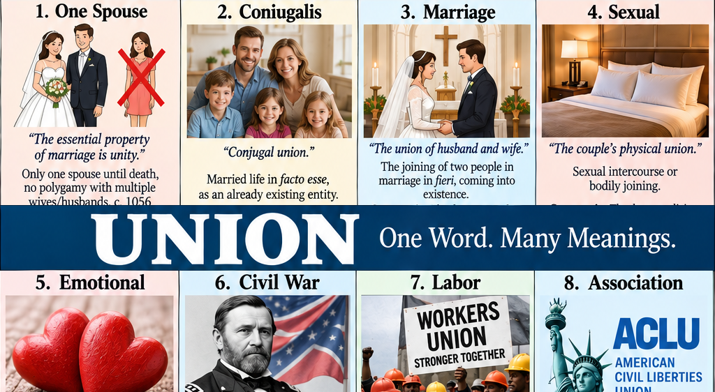 Union, Unity, Confusion